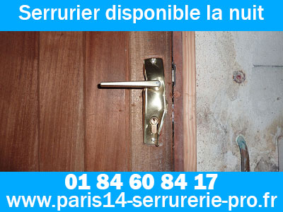 Serrurier disponible la nuit pour urgence