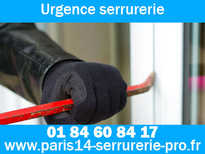 Urgence serrurier Paris 14
